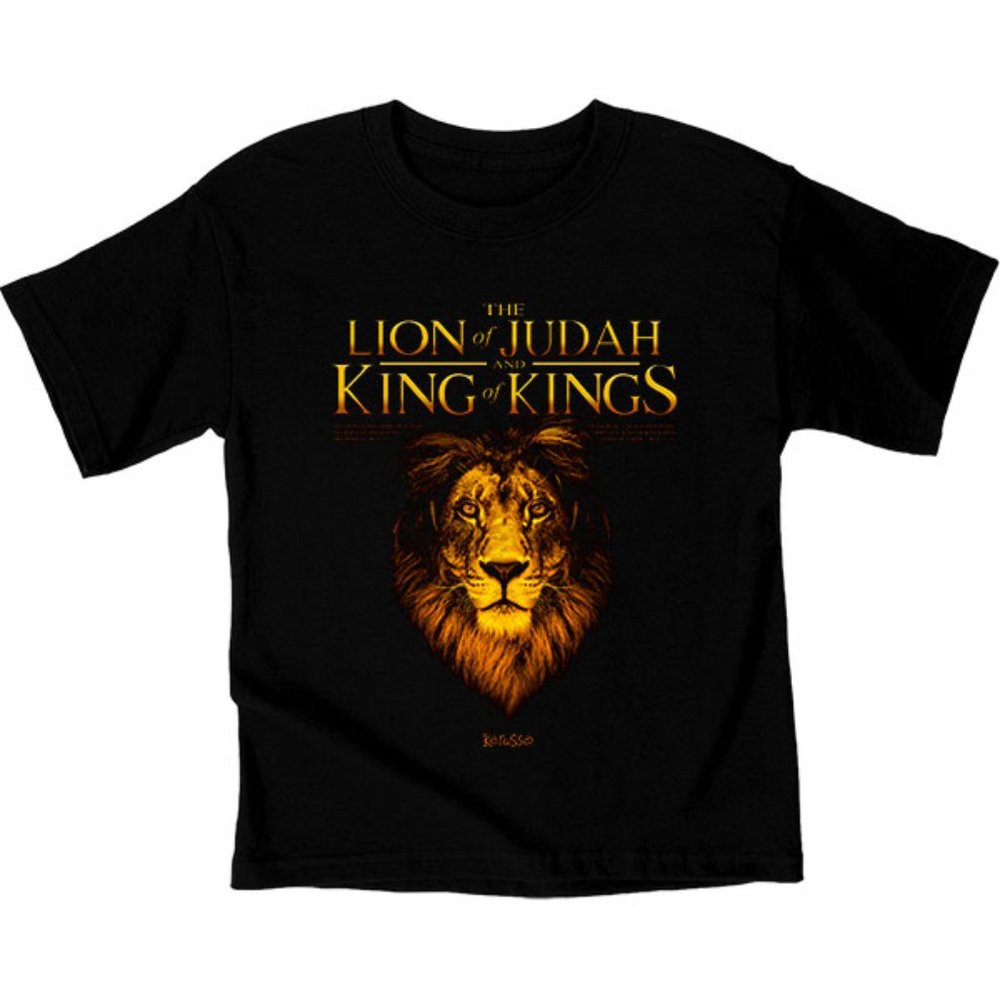 NWT Kidz Christian T-Shirt King Lion
